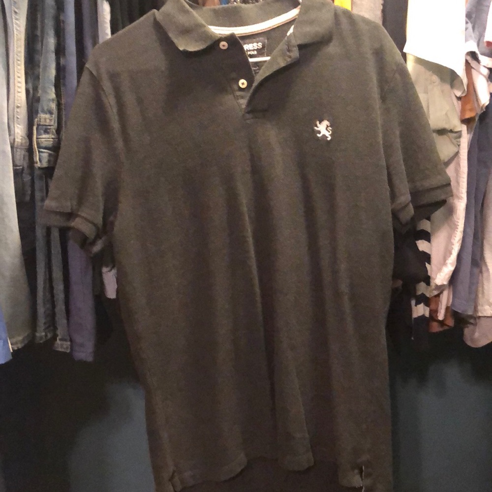 Express Pique Polo Modern Fit Shirt